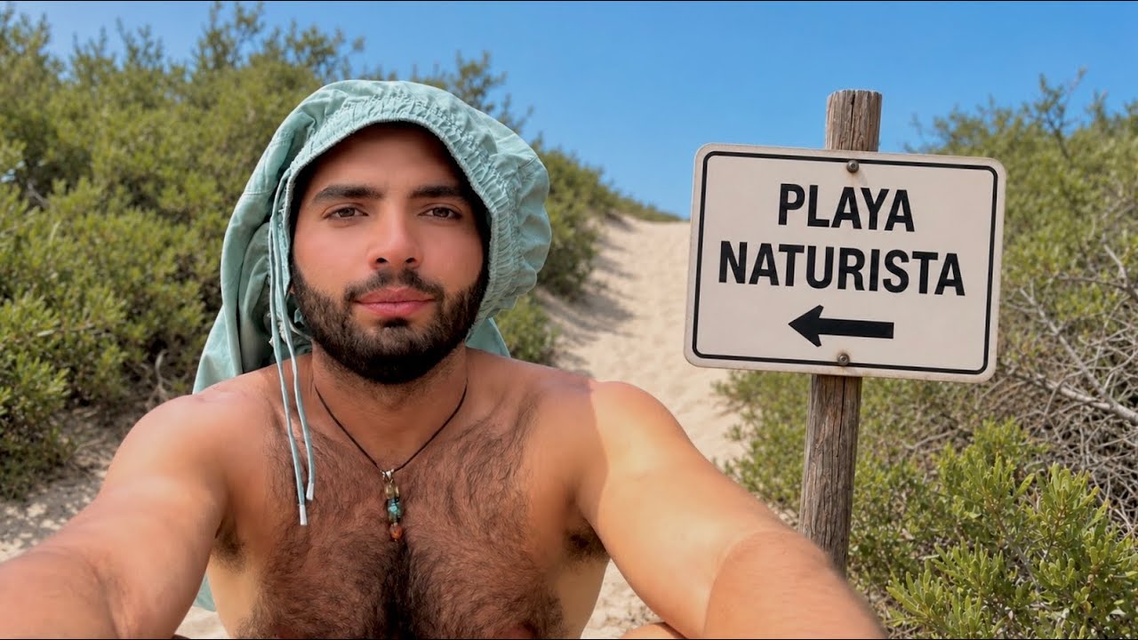 Playa naturista | Sentí la calma de estar solo.