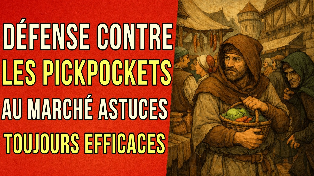 Défense contre les pickpockets au marché : astuces toujours efficaces