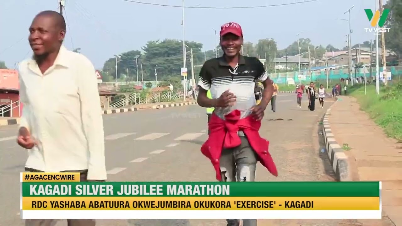 AGACENCWIRE: Kagadi Silver Jubilee Marathon, RDC yashaba abatuura okwejumbira omukukora 'exercise'