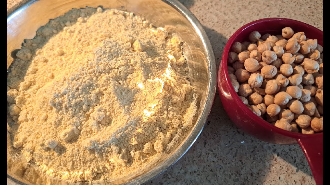 HOW I MAKE CHICKPEA FLOUR & ANSWER TO YOUR QUESTION