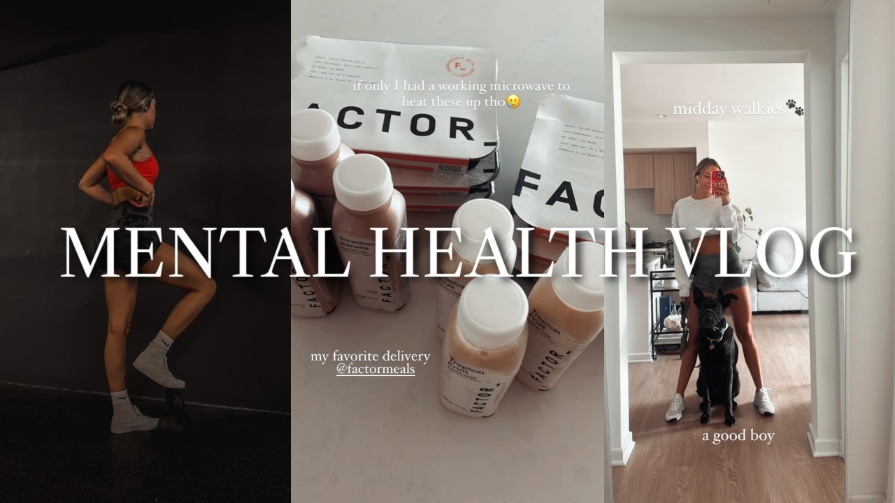 VLOG: struggles with mental health, healthy meal prep!