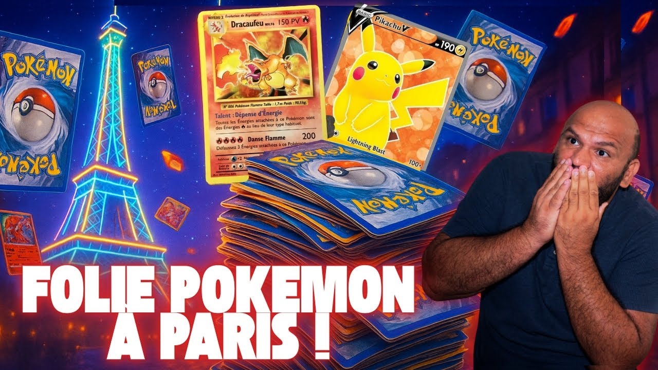 PARIS ET LA FOLIE DE POKÉMON !