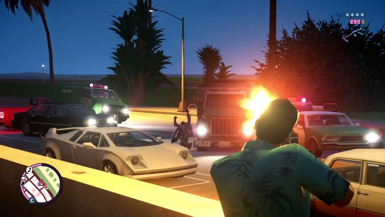 Can You Survive a 6 Star Police Ware in GTA VICE CITY?