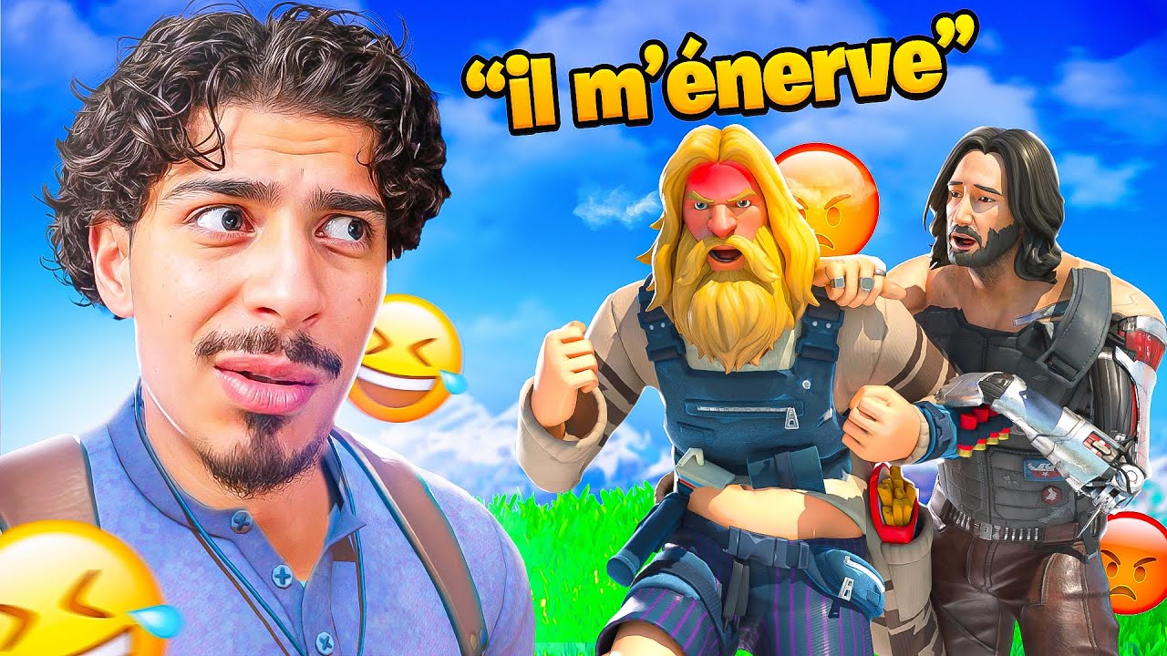 😡😂 JE TROLL CES VIEUX SUR FORTNITE 😂😡