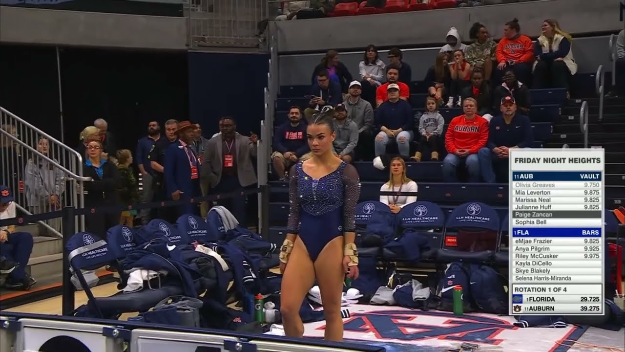 Paige Zancan Vault Auburn vs Florida 2026 9.900