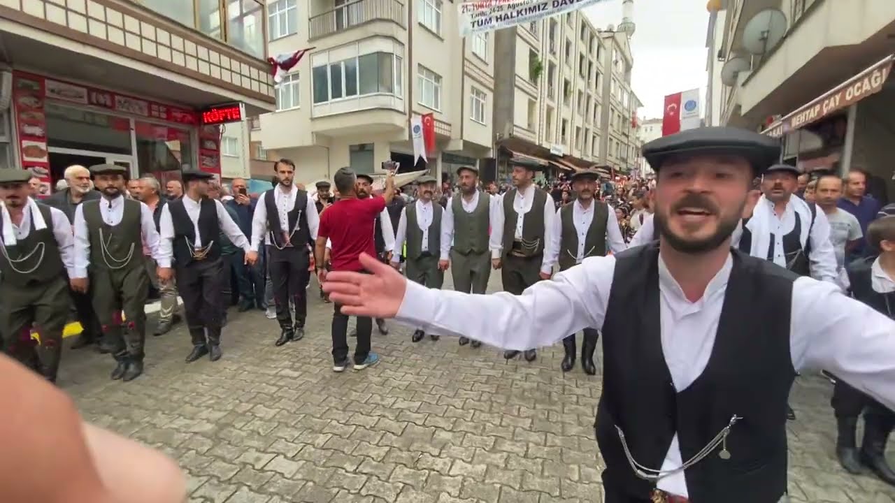 Tonya festival davul zurna horon Eser meydanı Tolga Şamlı