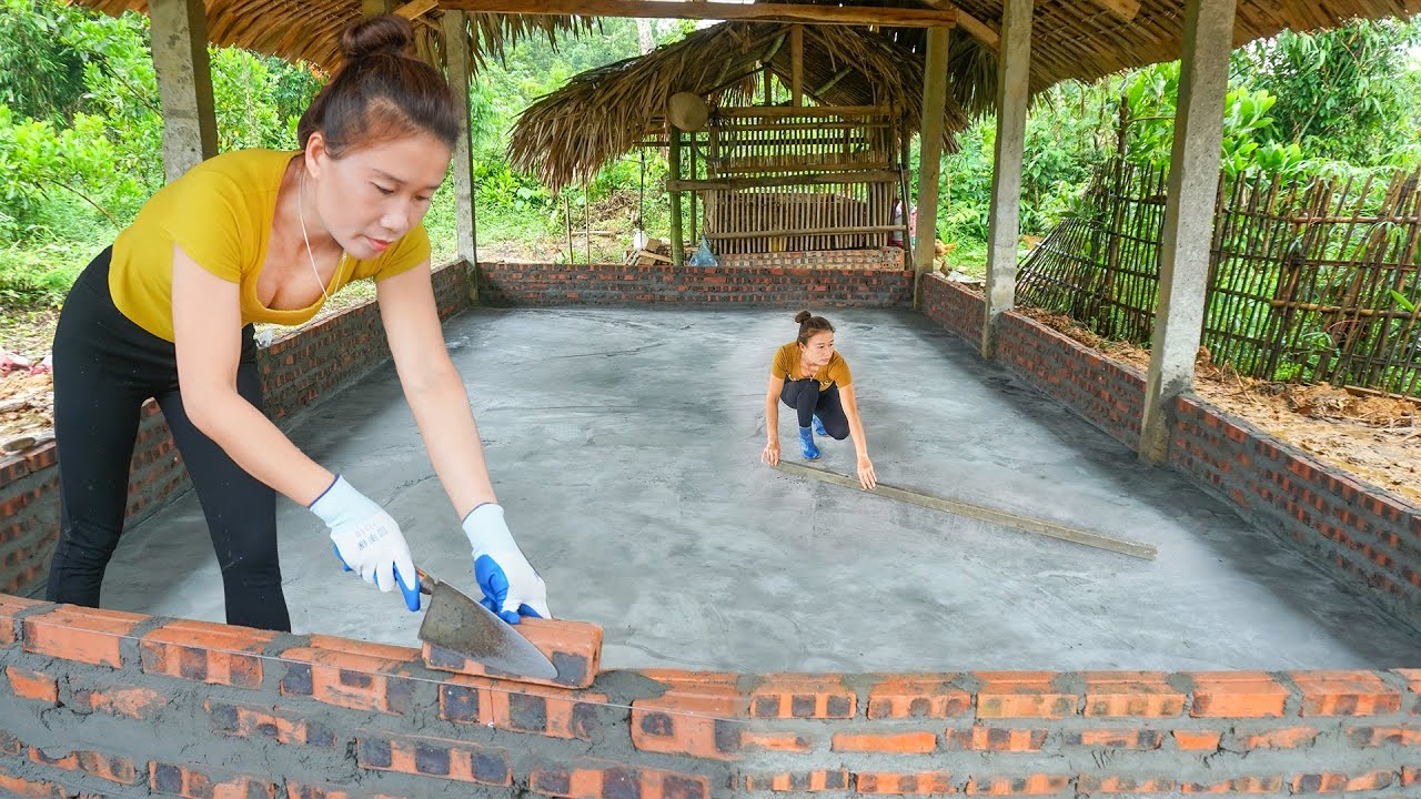 Chicken Farm Building TIMELAPSE: Start To Finish Build Chicken Farm Raise Many Chicken