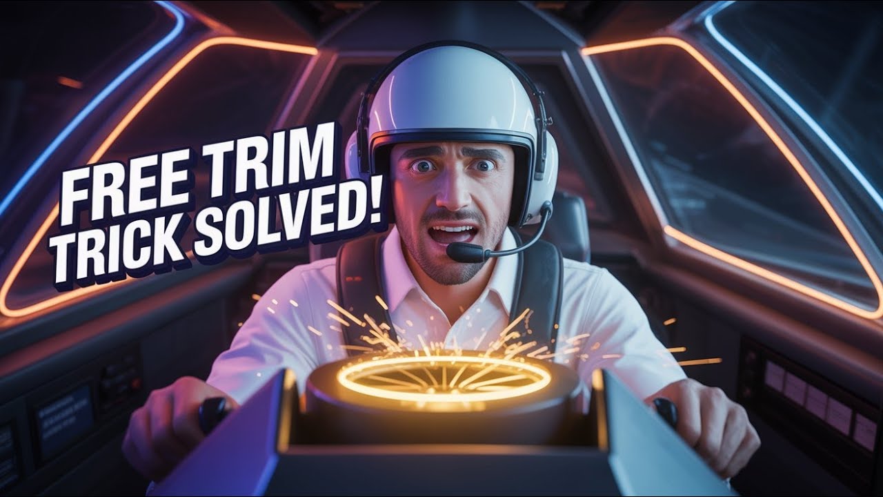 How I Made Flight Sim Trim Super Easy With One Free Tool!