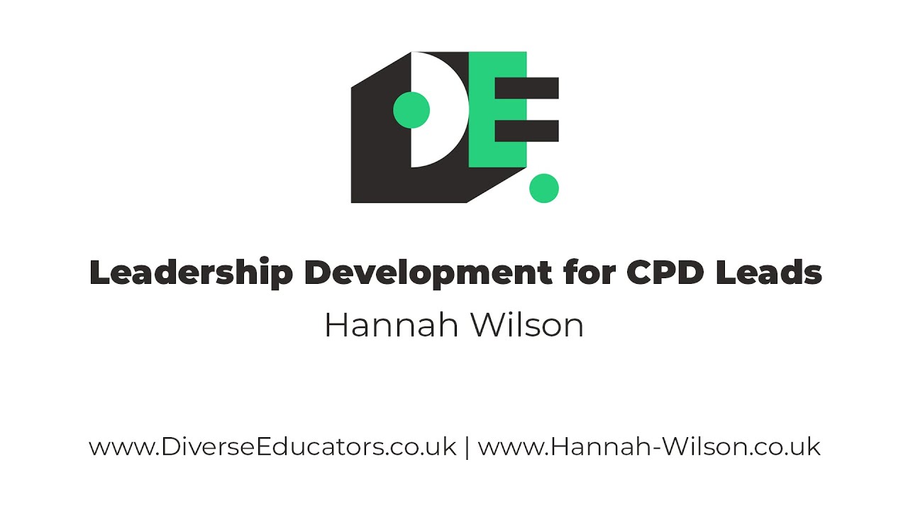 Leadership Development for CPD Leads