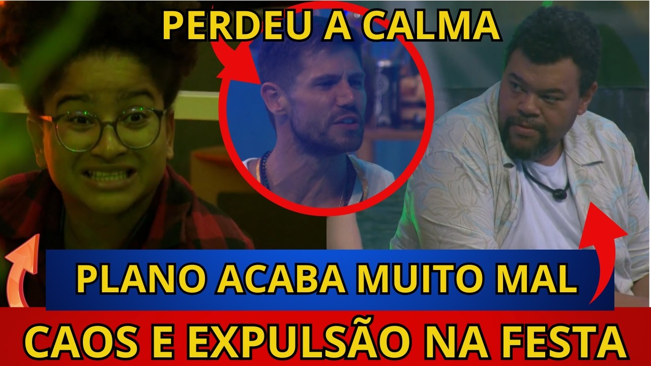 🔴BBB26: CAOS E EXPULSÃO NA FESTA, Milena PASSA DOS LIMITE, Babu SE DA MUITO MAL, Jonas PERDE A CALMA