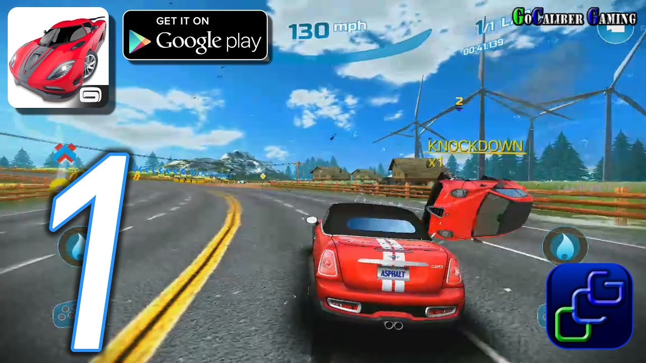 Asphalt Nitro Android Walkthrough - Gameplay Part 1 - Career Season 1: Inception
