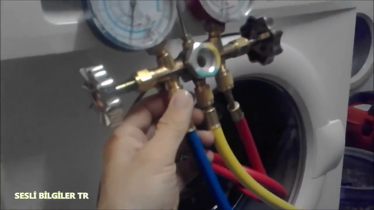 Buzdolaplarına Nasıl Gaz Basılır , Sogutuculara Gaz Basmak Video- Sesli Bilgiler TR - Teknik