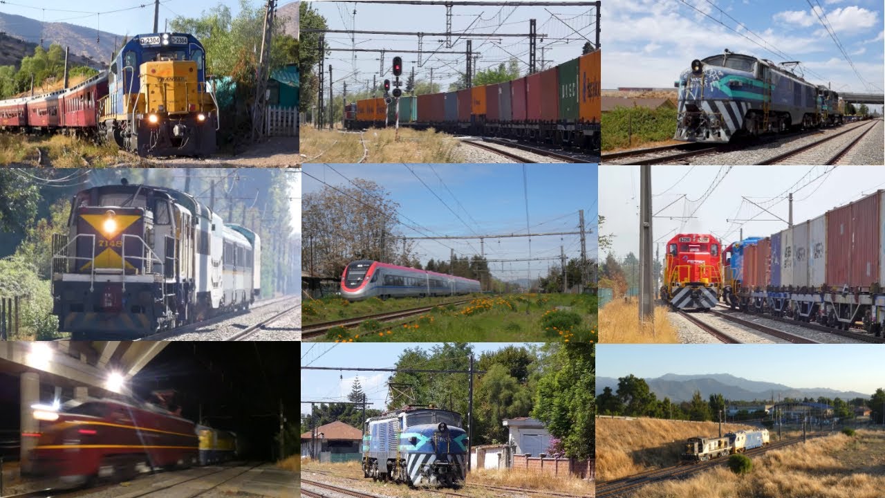 Mejores Momentos de Trenes de Carga y de Pasajeros - Resumen 2023