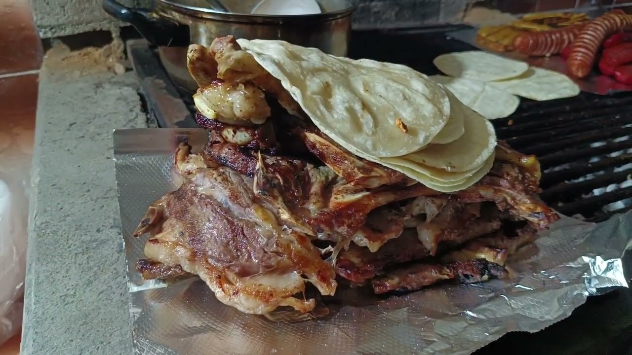 Super Bufet de Carne Asada 🥩 nos Invitó Rolando y su Esposa! A su Casa 🏡! 