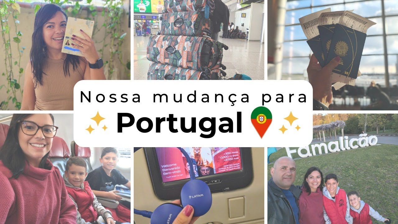 Mudar de país com filhos: nossa jornada do Brasil para Portugal ✨🇧🇷✈️🇵🇹✨