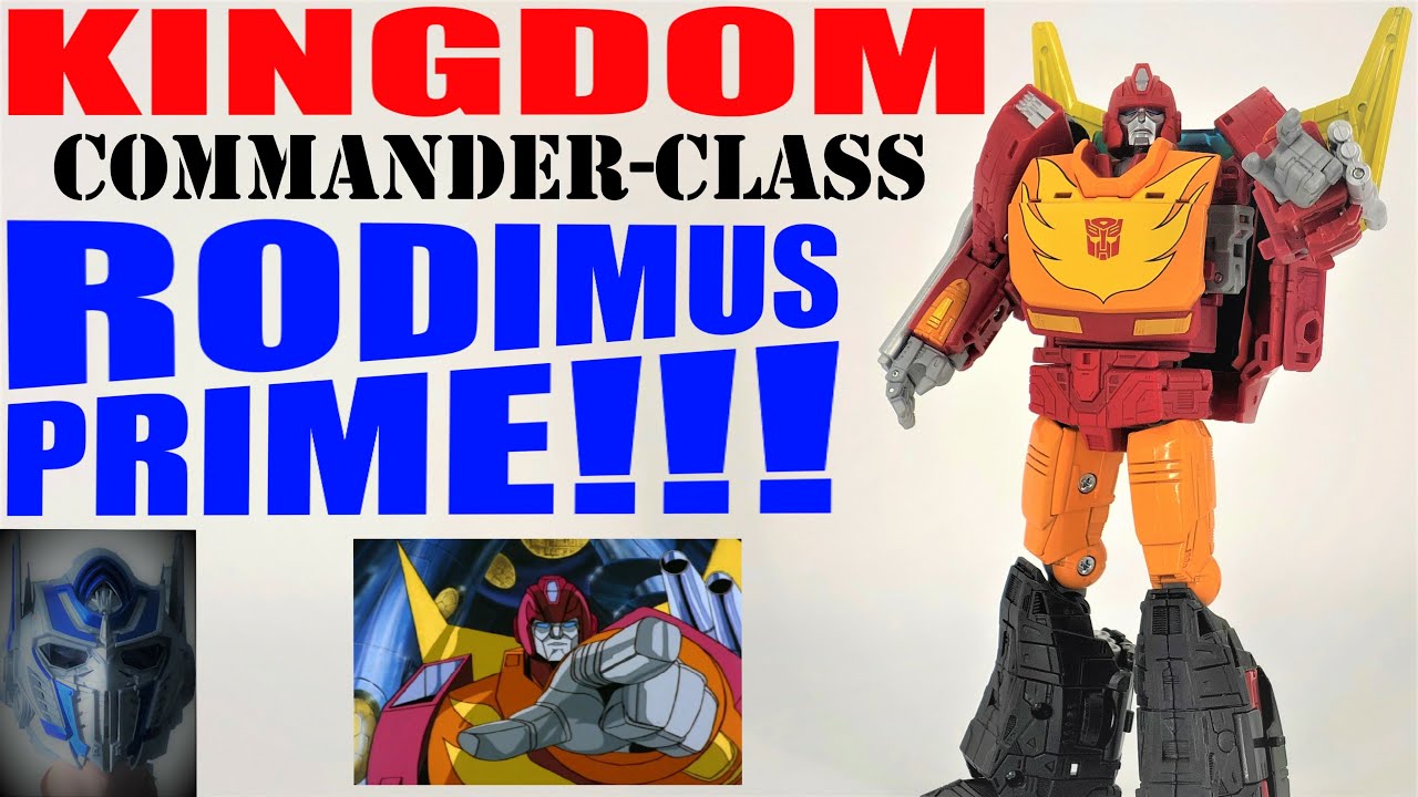 Transformers WFC - Kingdom Rodimus Prime Review