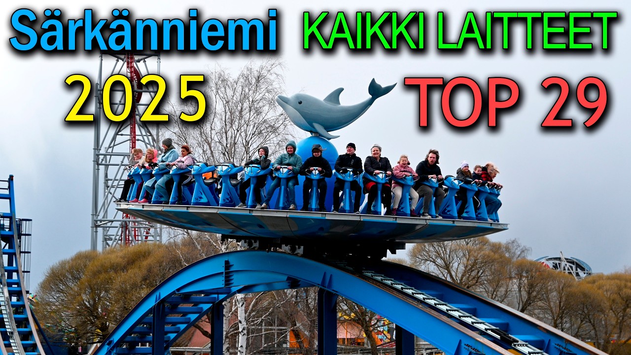 TOP 29 Särkänniemi - KAIKKI LAITTEET