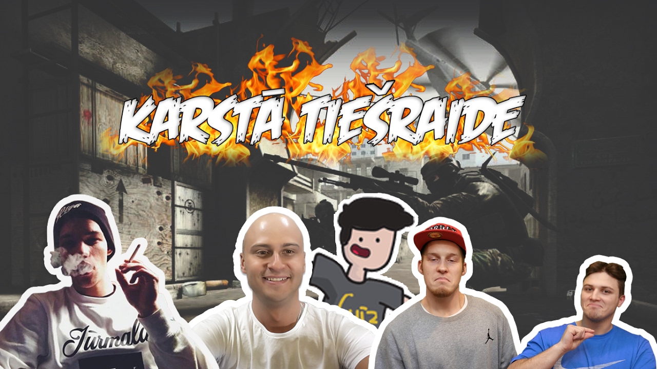 KARSTĀ CS:GO TIEŠRAIDE! 🔥 With: FunFace TV, Uldons TV! 📽