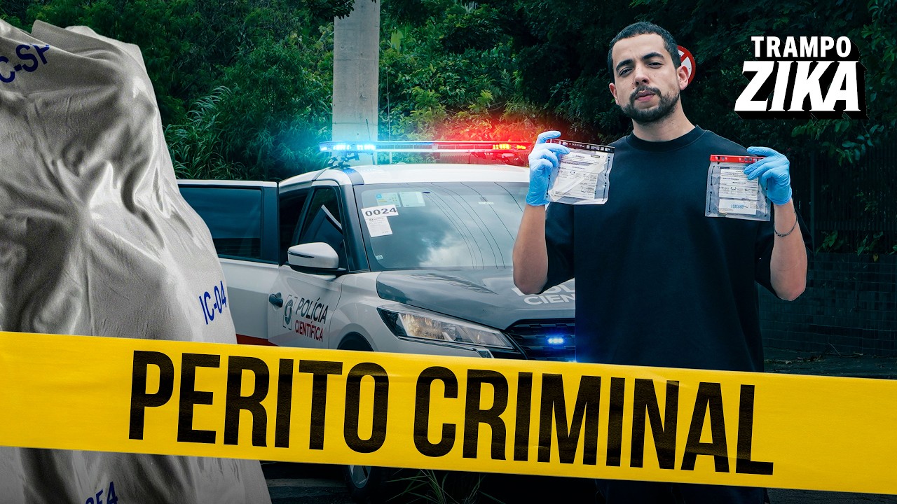 FUI PERITO POR UM DIA: COMO A POL&Iacute;CIA CIENT&Iacute;FICA DESVENDA UM CRIME | #TRAMPOZIKA