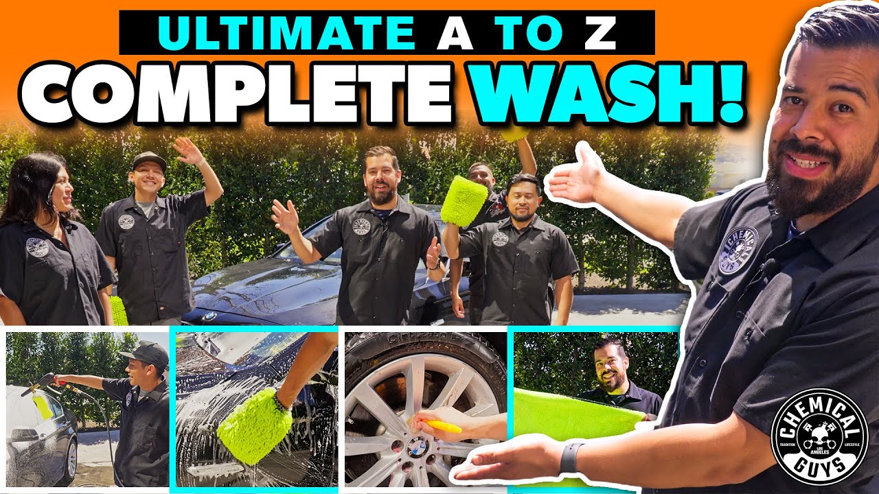 How To Wash & Prep For Polishing On A Black Car - Chemical Guys