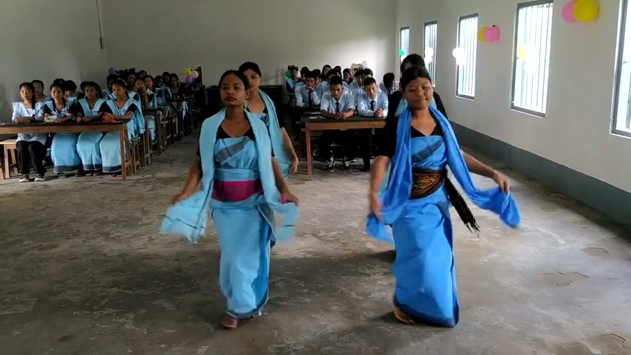 Hostel Freshers meet/Gossaigaon College/ Bodo Dance#like#share #subscribe