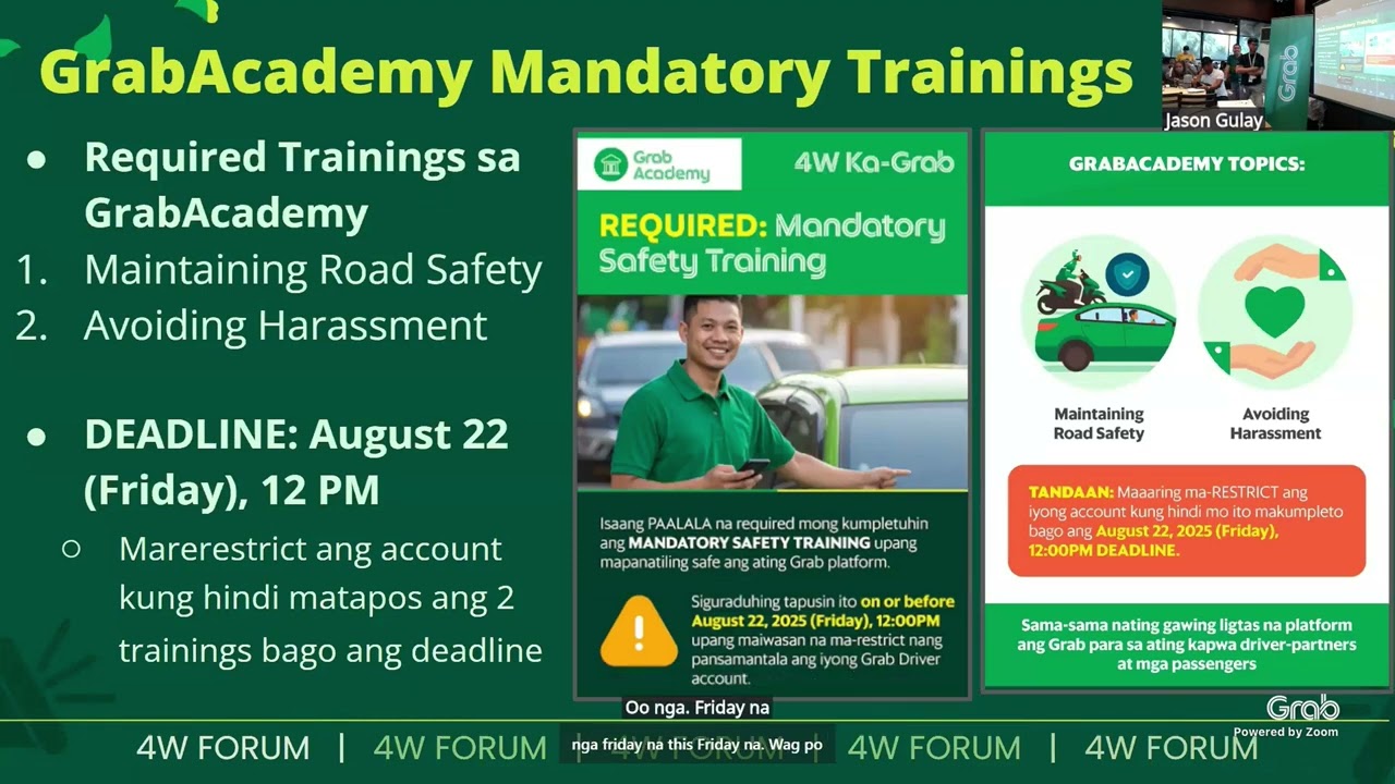 Grab Academy Mandatory Training