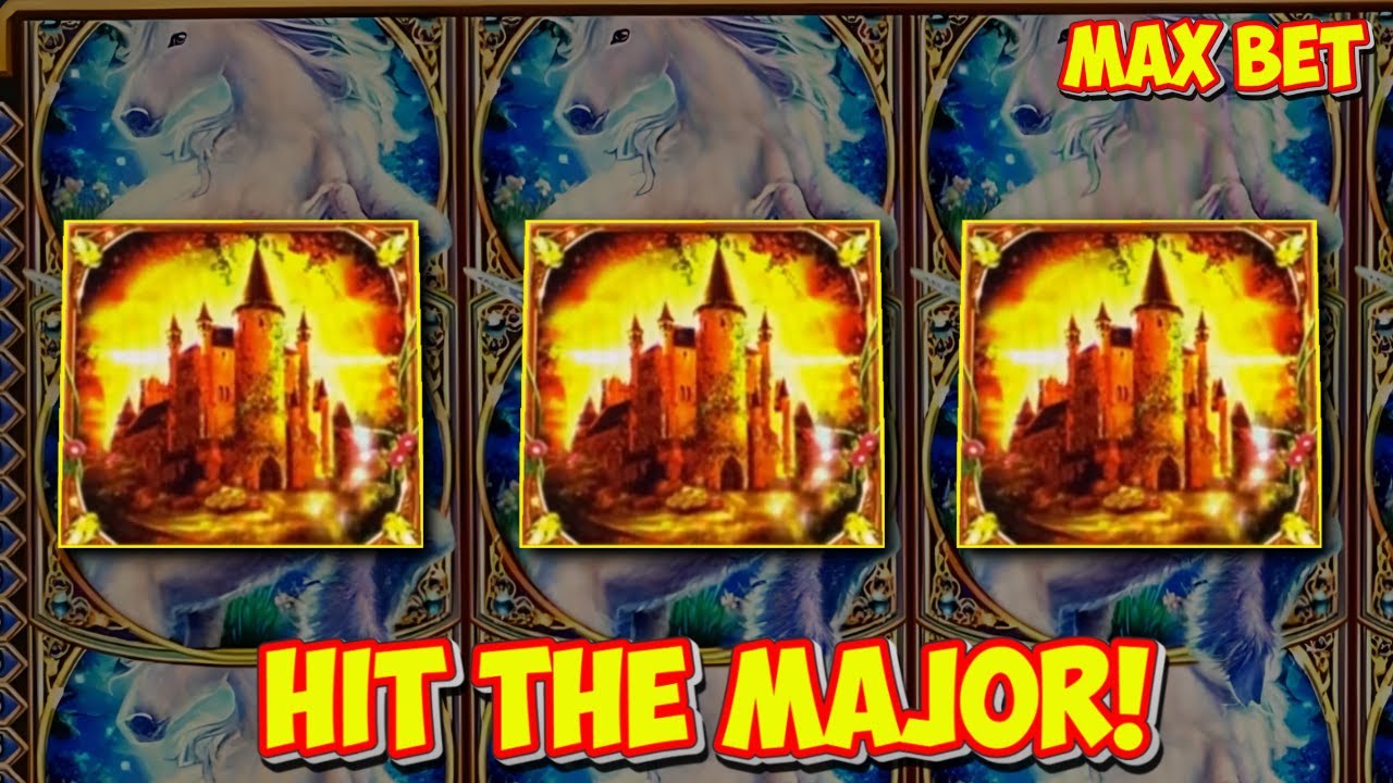HIT BIG MAJOR PROGRESSIVE on Mystical Unicorn Slot Machine at MAX BET! - WMS Classic Live Play  HUGE