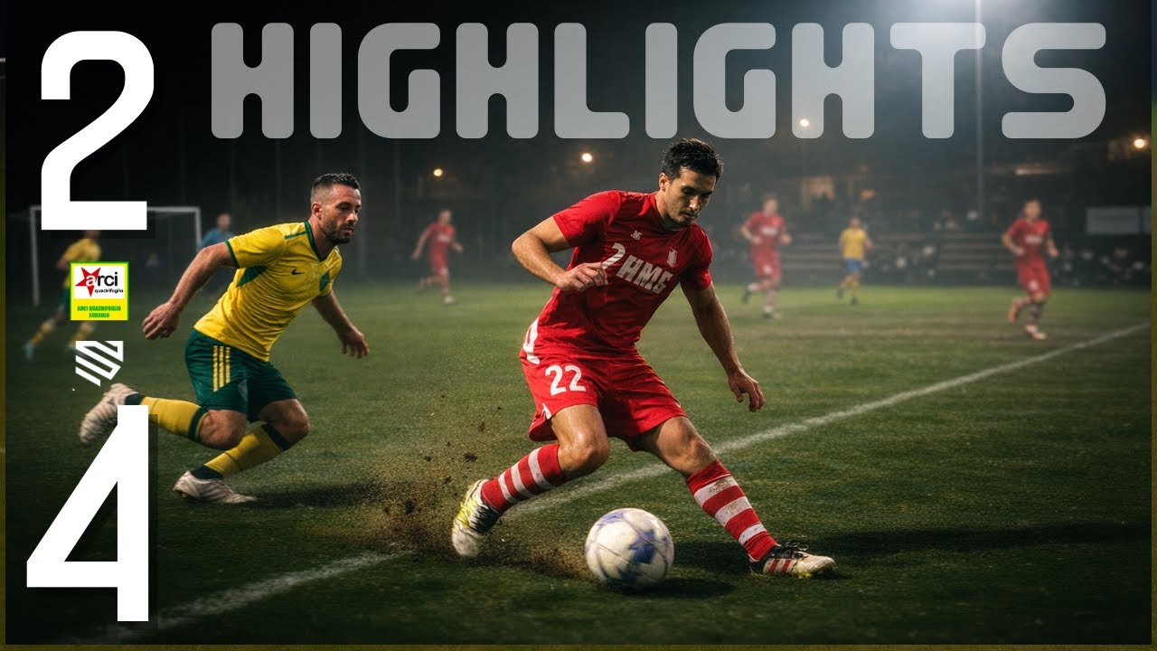 PRIMA VITTORIA DELL'ANNO | HIGHLIGHTS | Arci Quadrifoglio - Pascià FC 2-4 UISP Parma