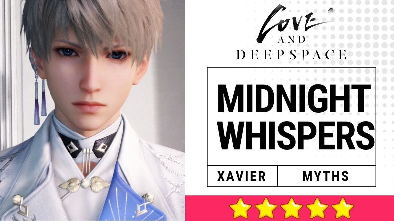 ⭐Xavier Midnight Whispers Love and Deepspace 5 Star Kindled Myths