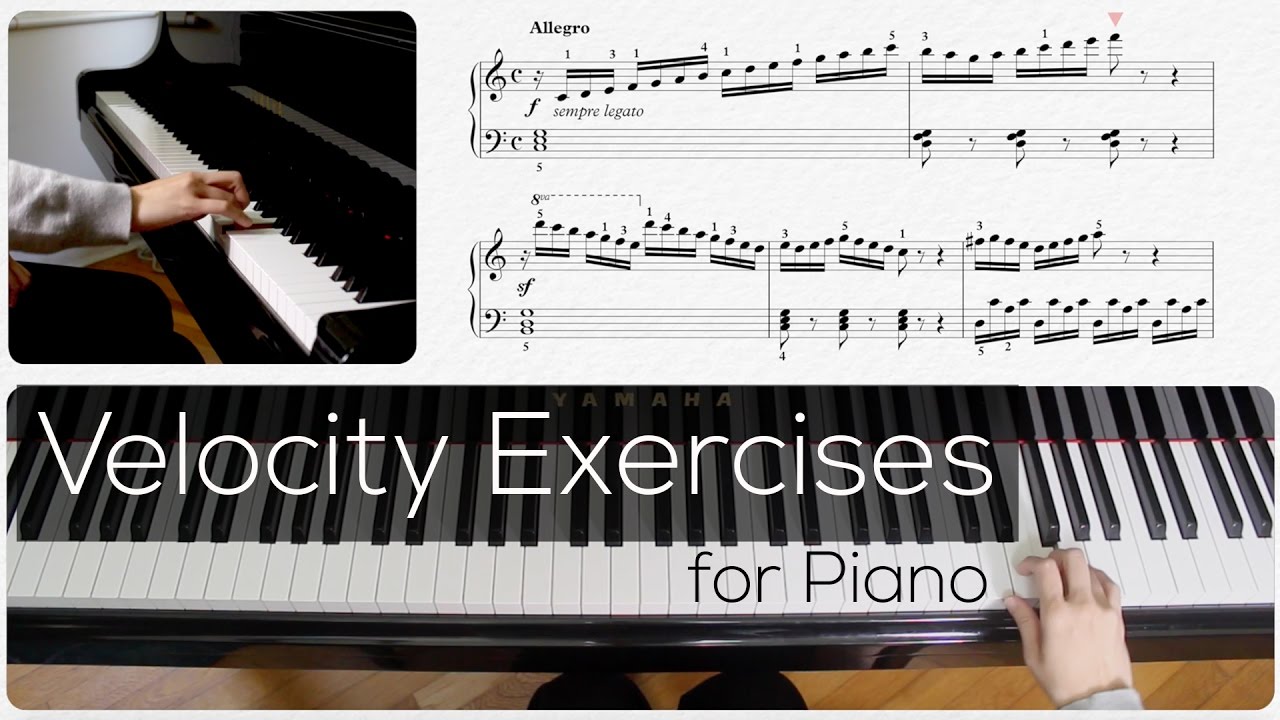 Velocity Exercises For Piano (How To Increase Your Speed)