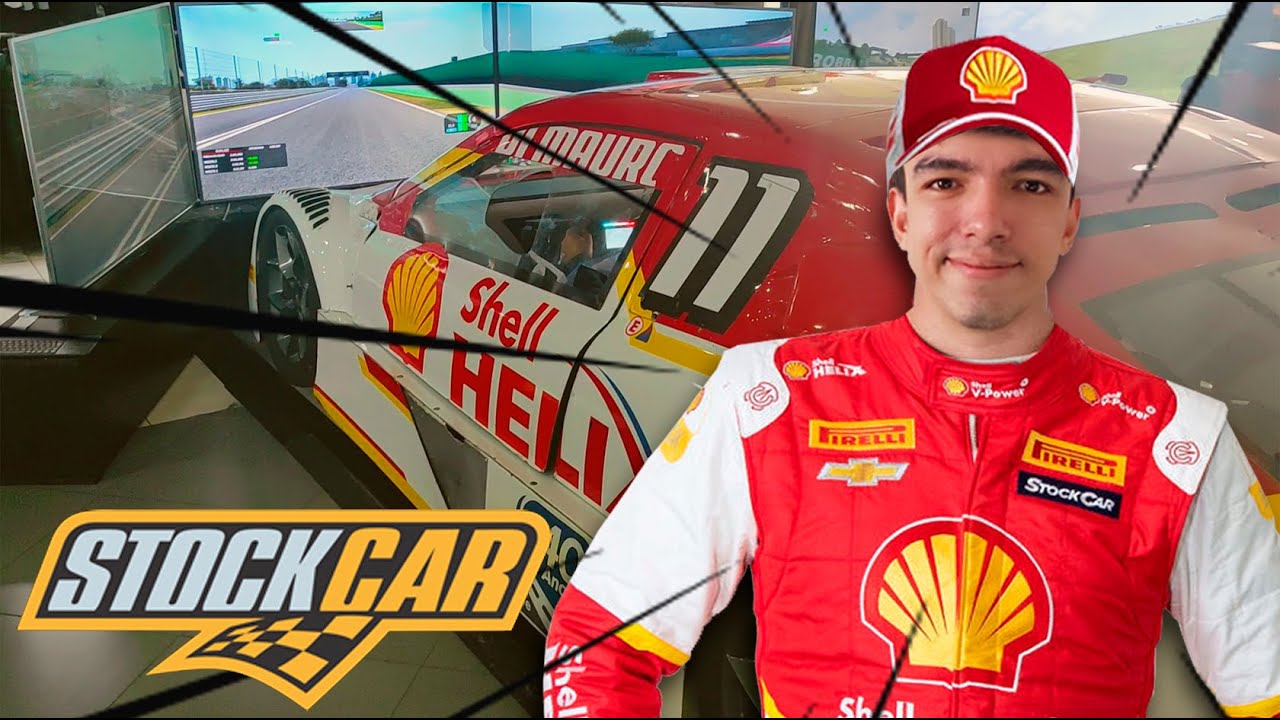 Desafio no SIMULADOR PROFISSIONAL da STOCK CAR!!! Super Carros Gramado - RS!