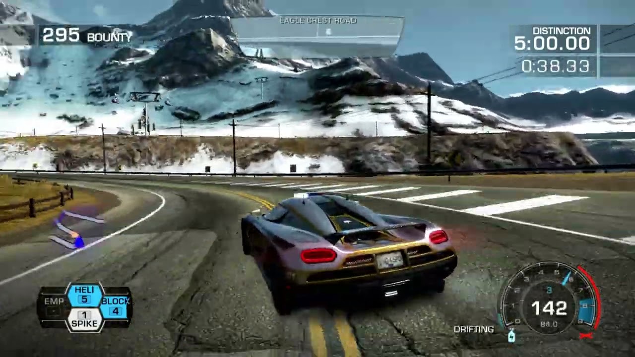 Need For Speed Hot Pursuit SCPD Eagle Crest Double Cross Interceptor #46