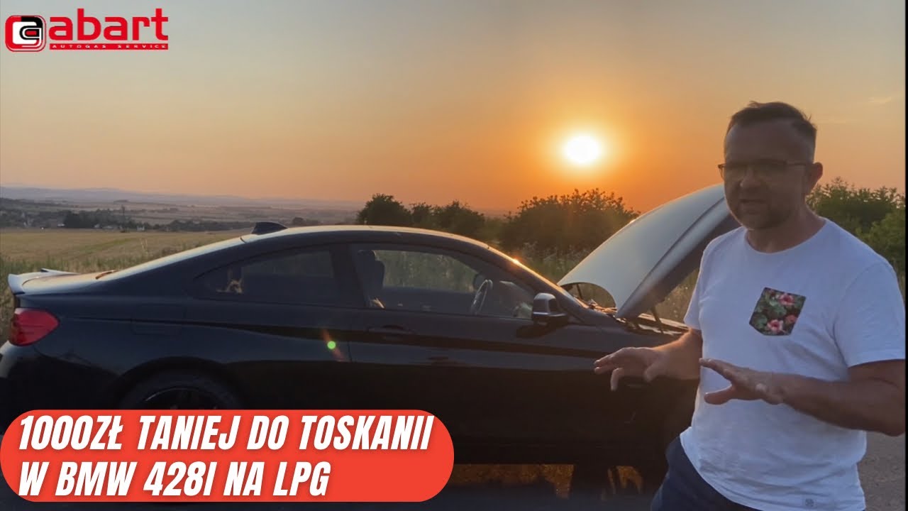 Sportowe BMW 428i Coupe jeździ za połowę ceny po montażu instalacji gazowej w @AbartAutoGazSerwis