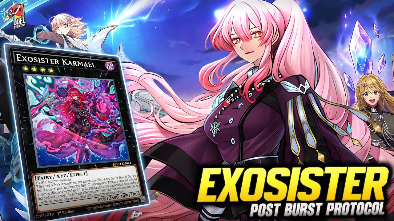 Deck Exosister Post Burst Protocol | MDPRO3 | Replays  & Decklist