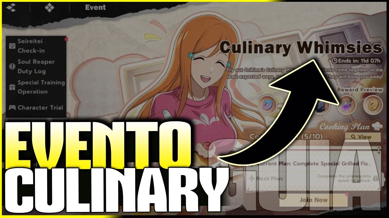 VOCÊ NÃO PODE PERDE ESSA! | Bleach: Soul Resonance | EVENTO CULINARIA OHIRIME