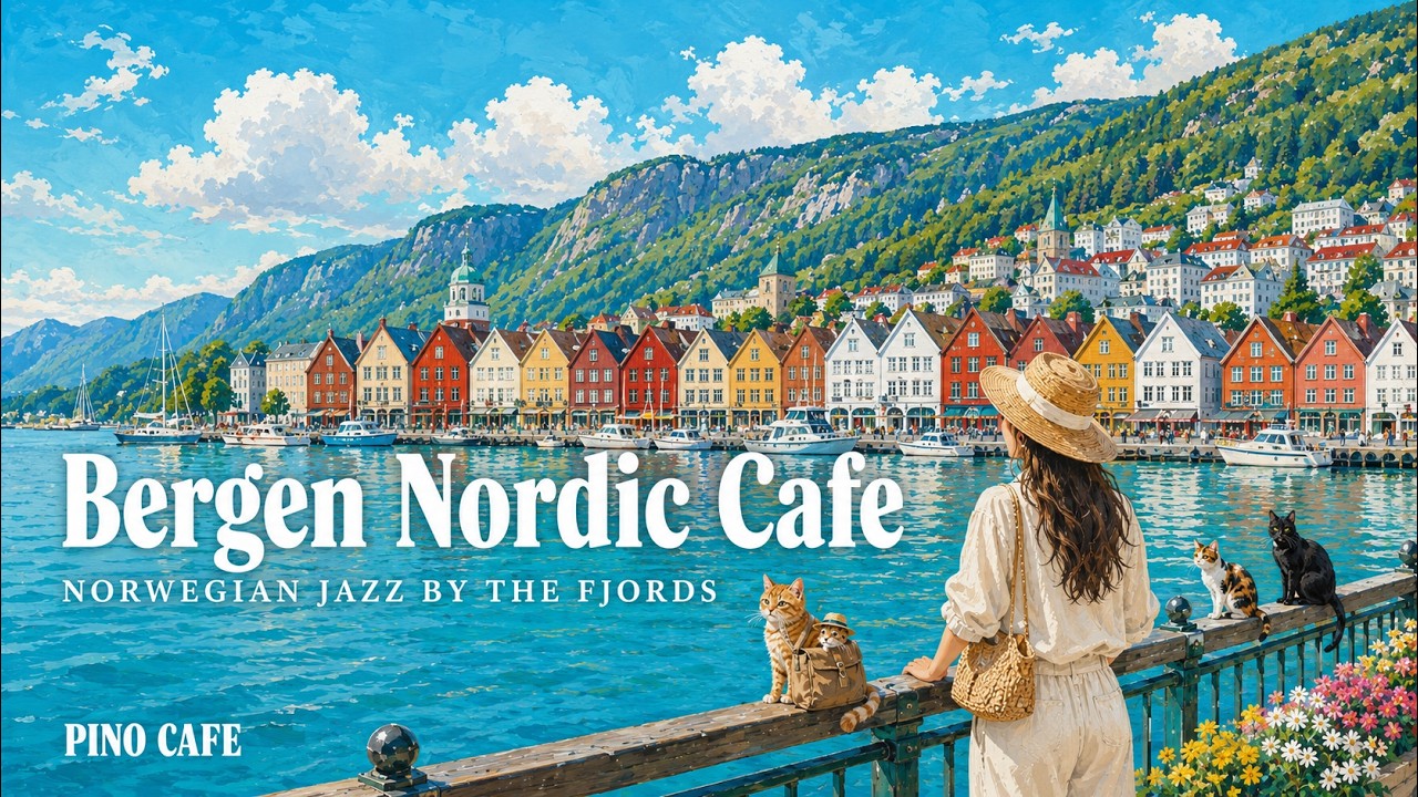 Kawiarnia Bergen Fjord ☕ Spokojny nordycki jazz z norweskiego portu | Bergen Nordic Caf&eacute;