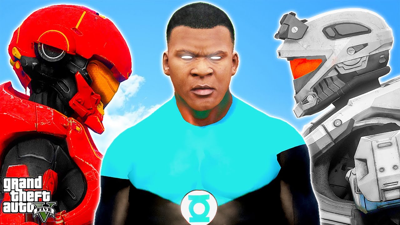 Team4Lantern Kills All Monsters | THE EARTH NO.4 (GTA 5 Mods)