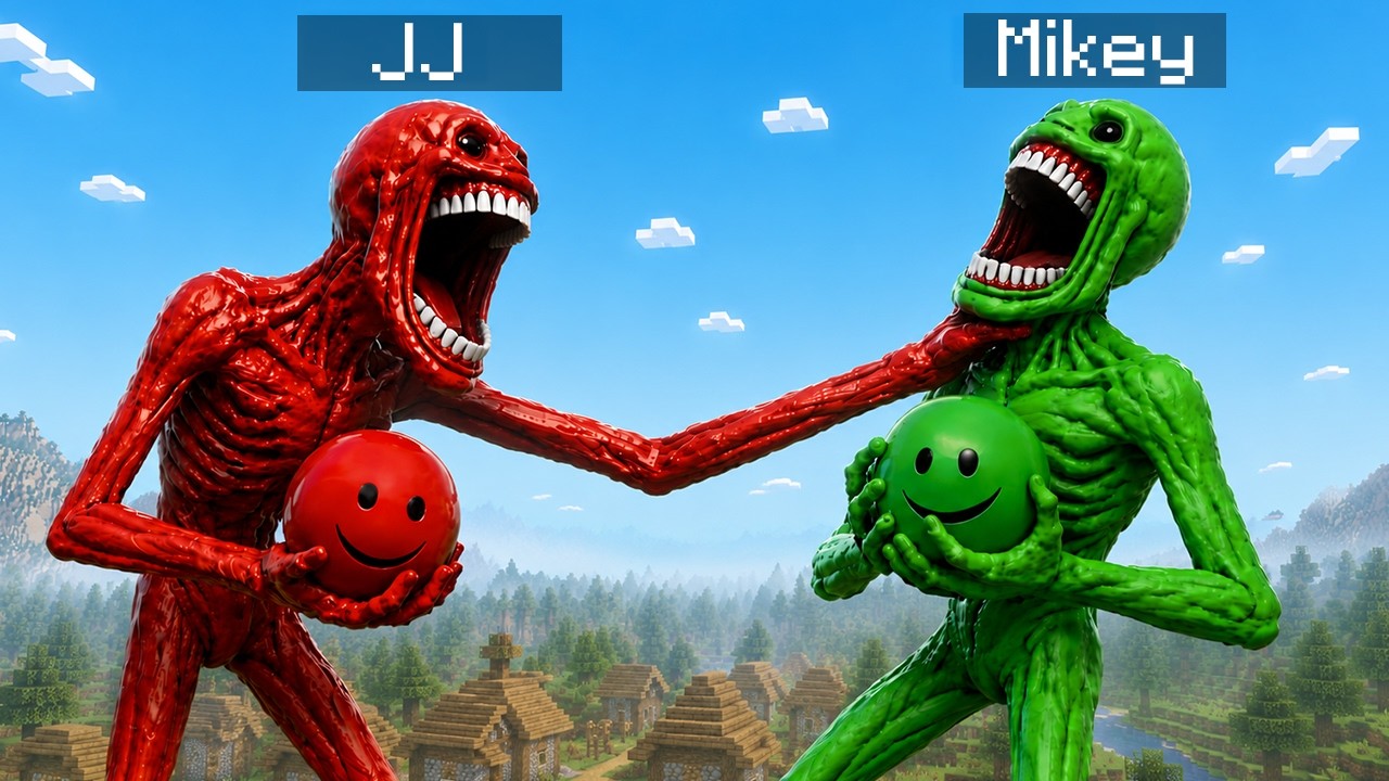 JJ Verity против Mikey Verity в Minecraft !?