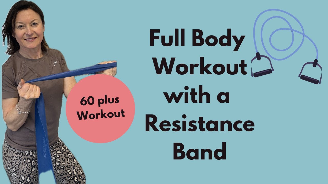 Full Body Resistance Band Workout for 60 plus & seniors | Intermediate