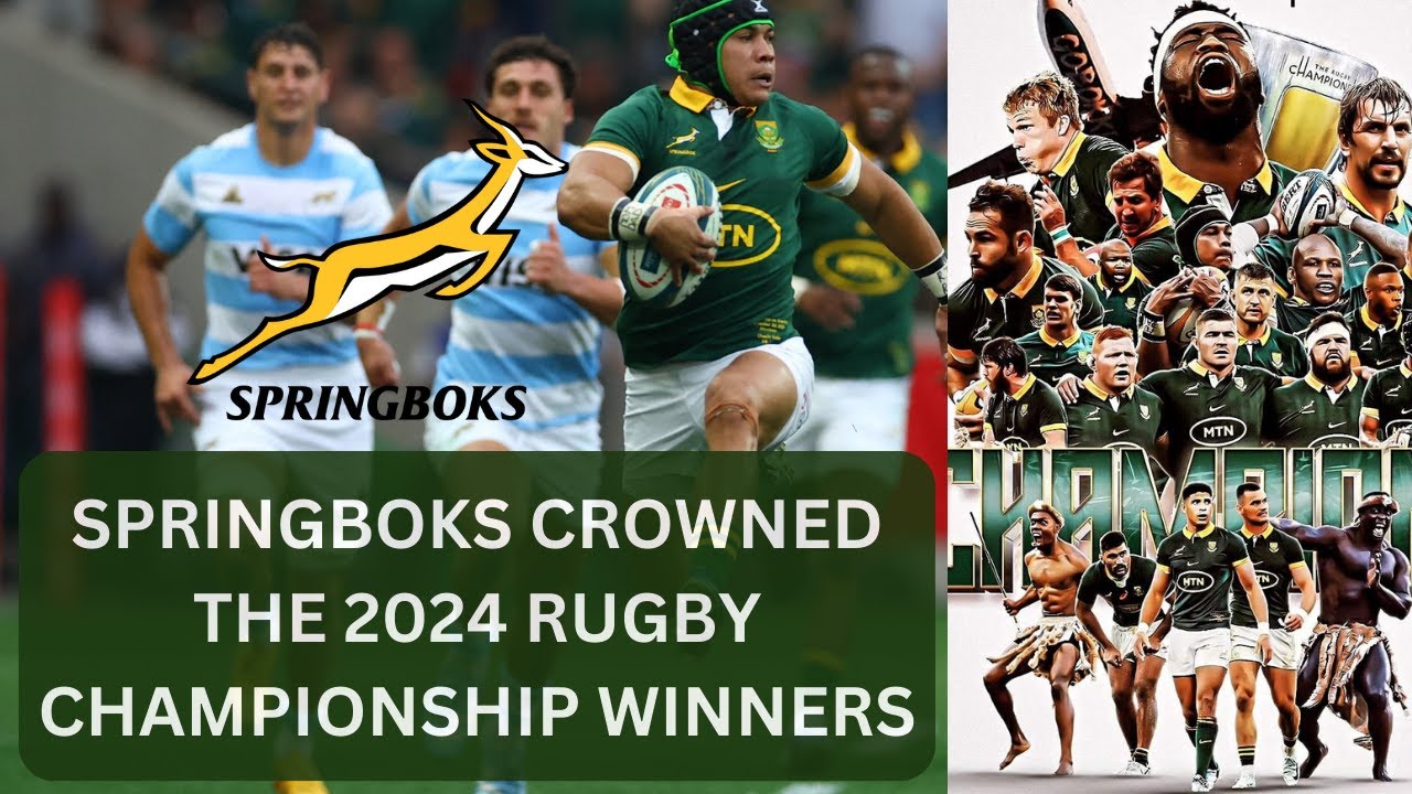 Springboks Triumph: 2024 Rugby Championship I Fan Reactions, Highlights, and Game Review #springboks