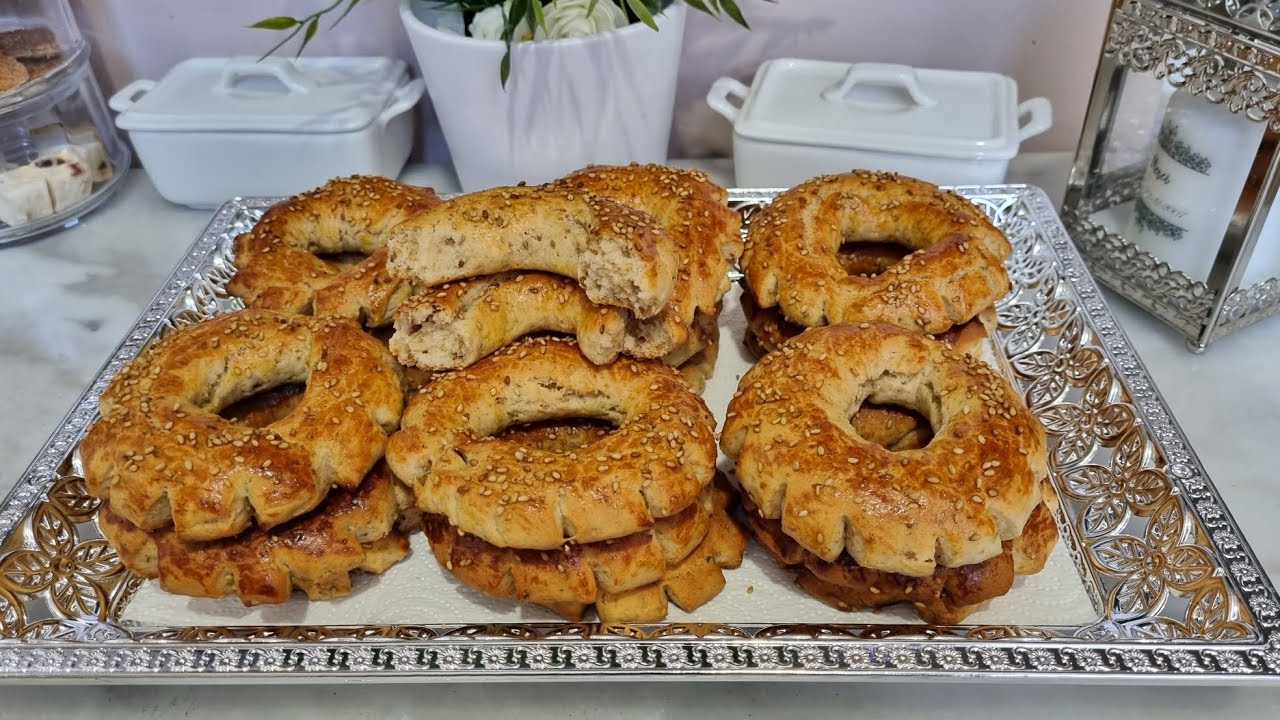 Recette de kaak marocain sans œuf et beurre super facile à reproduire 😄