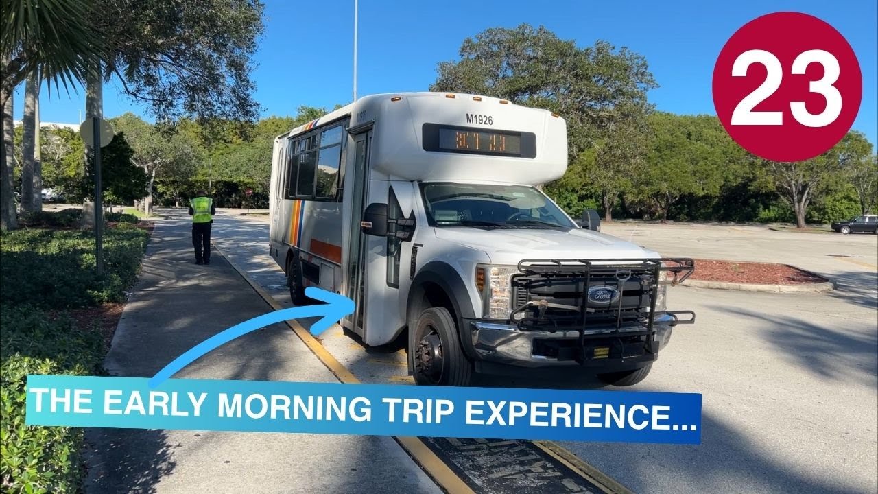 Riding Broward County Transit Bus 23, Sawgrass Mills to Pembroke Lakes Mall