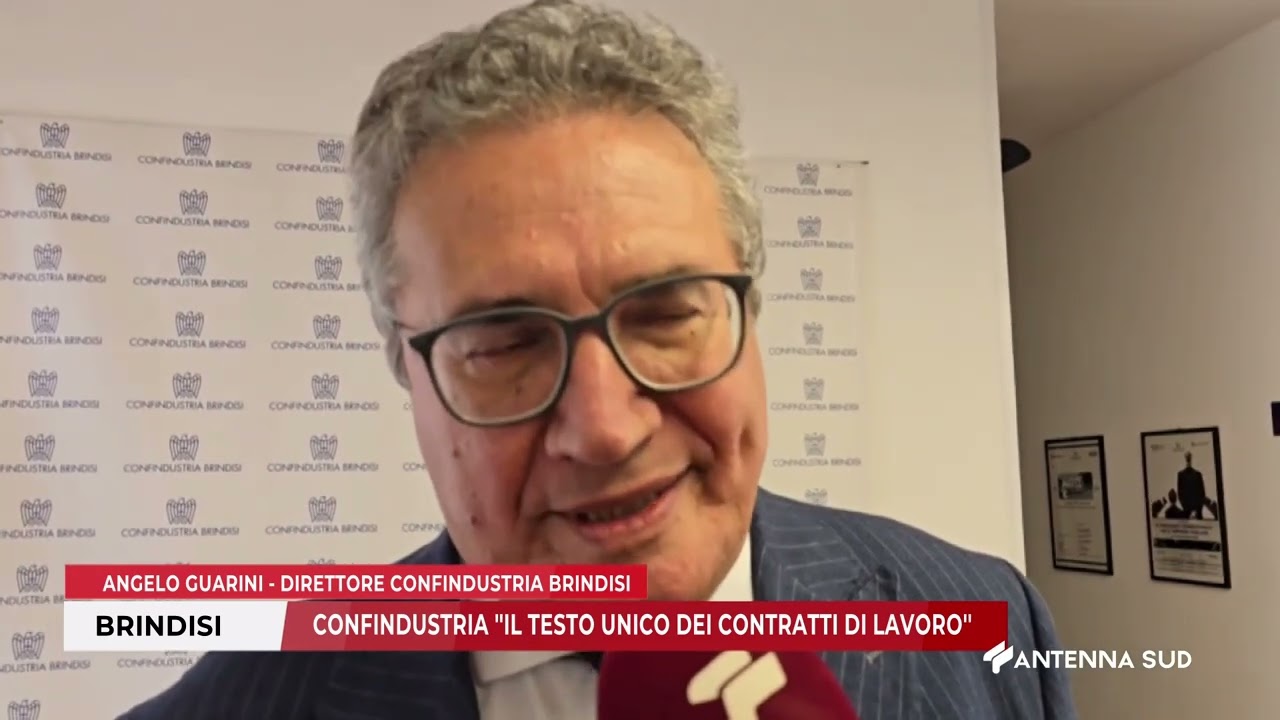 05 MARZO 2026 BRINDISI    CONFINDUSTRIA ''IL TESTO UNICO DEI CONTRATTI DI LAVORO''
