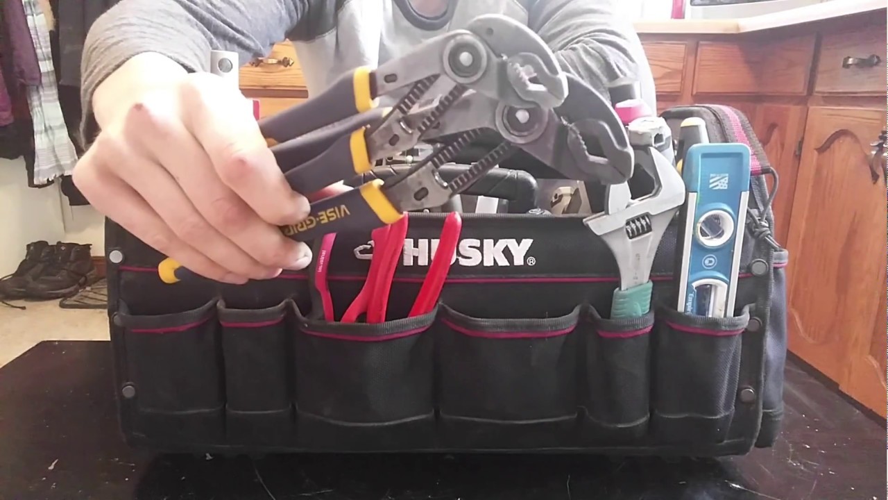 Plumbing Tool Bag Tour - Husky 20
