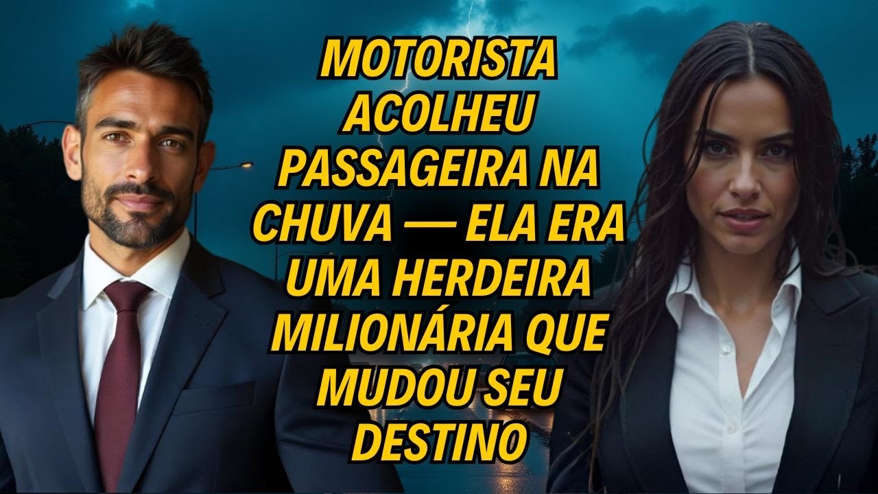 Motorista Acolheu Passageira Na Chuva — Ela Era Uma Herdeira Milionária Que Mudou Seu Destino!