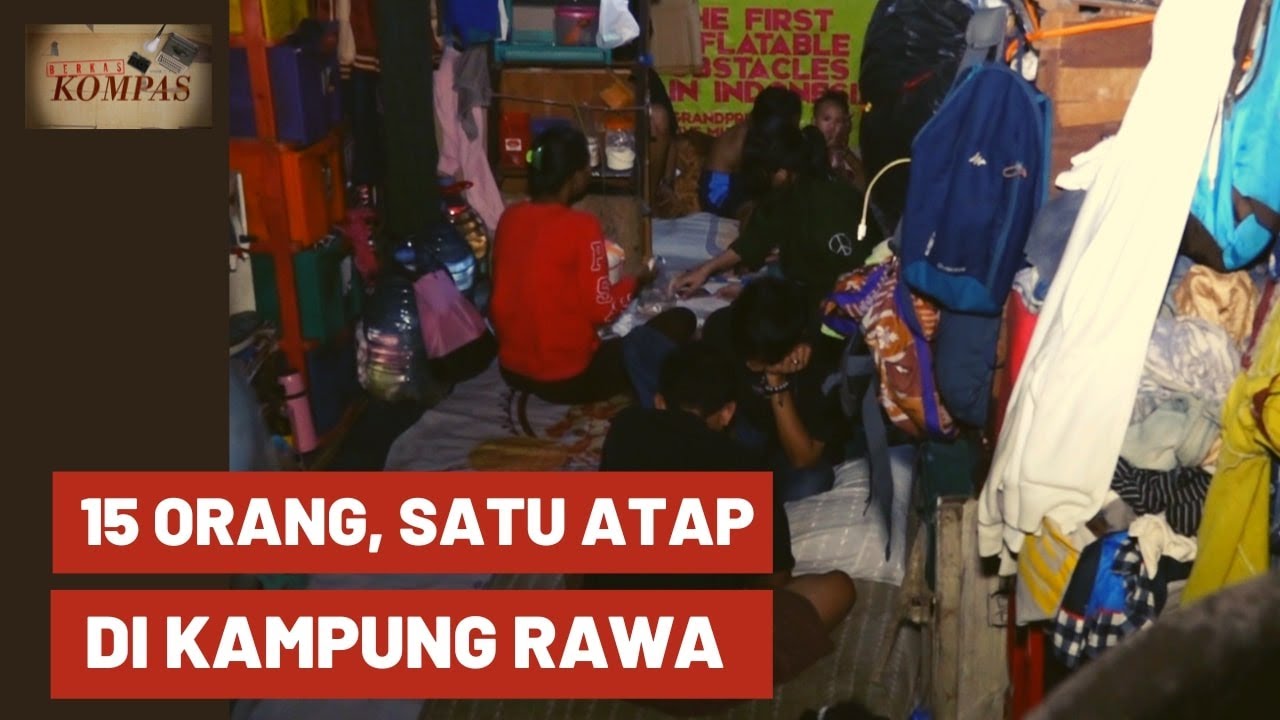 Hidup Berjejalan dalam Padatnya Jakarta  Beres-Beres Kumuh Ibu Kota (1)  BERKAS KOMPAS
