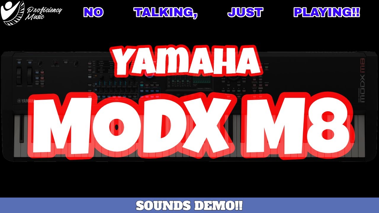 Yamaha MODX M8: ЗВУЧИТ! Без разговоров, ПРОСТО ИГРА!