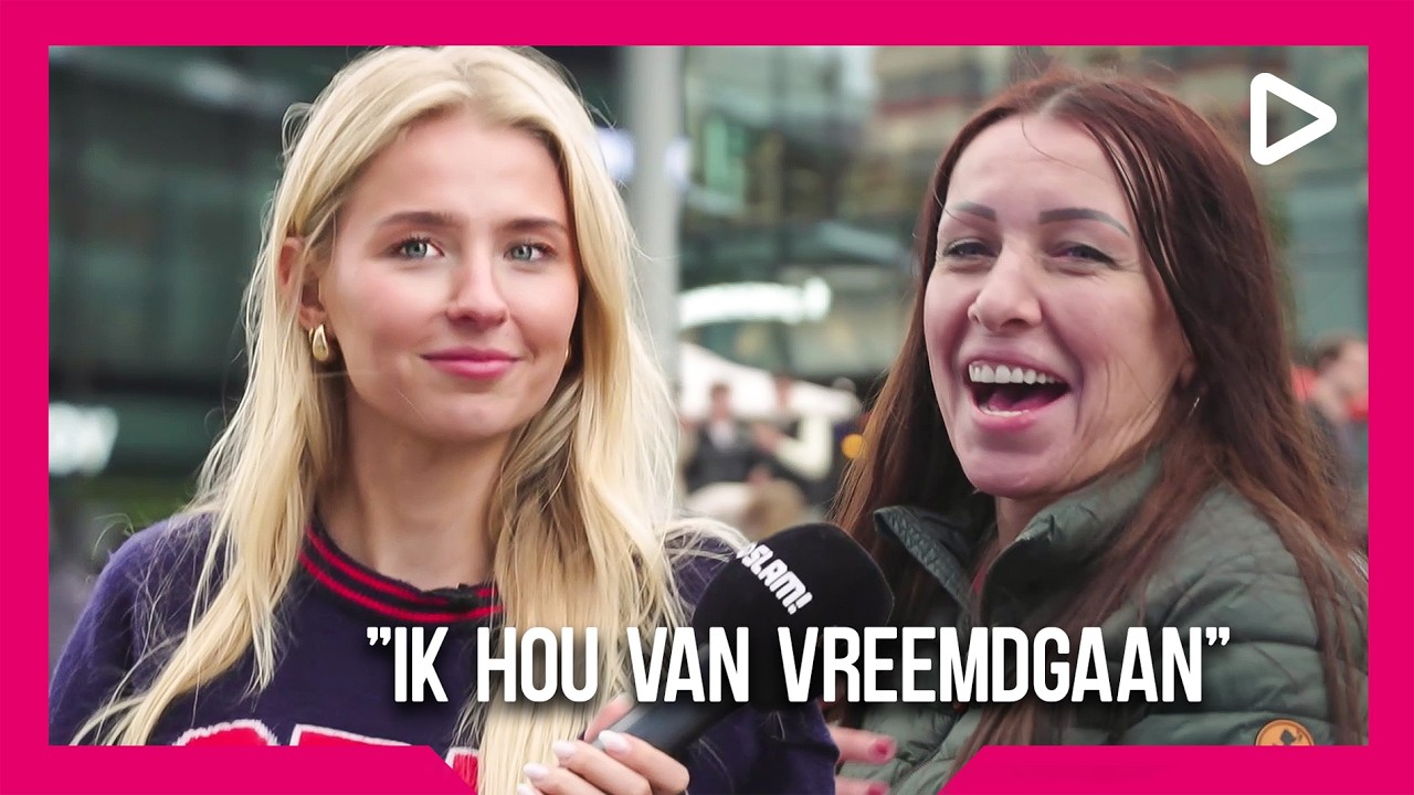 'VROUWEN gaan VAKER VREEMD' 😮 - De MensenMening | SLAM!