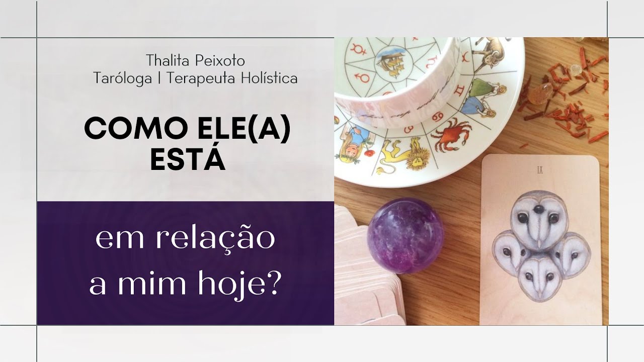 COMO ELE(A) ESTÁ EM RELAÇÃO À MIM? | Tarot responde!