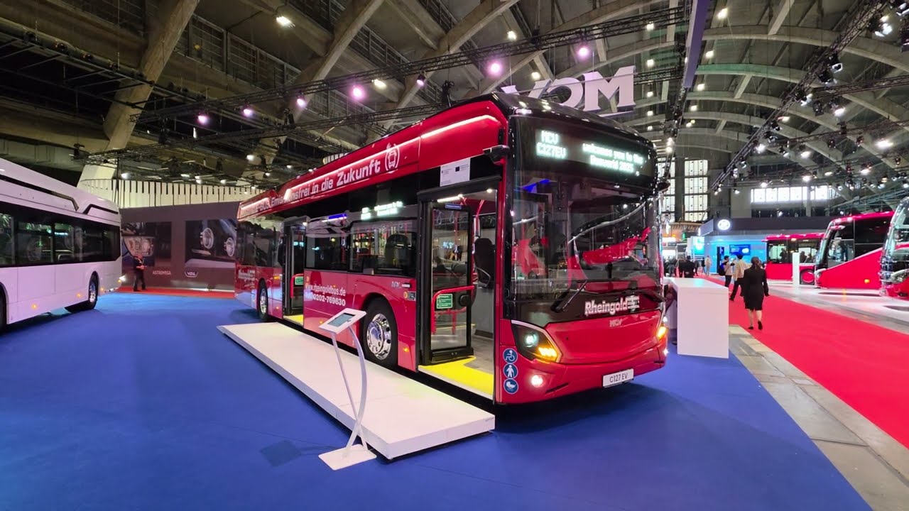 MCV C127 EV Electric Bus - Busworld Europe 2025